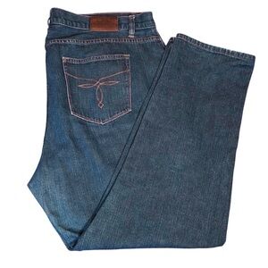 Ralph Lauren LRL Blue Jeans Medium Wash Classic Five Pocket Styling NWOT